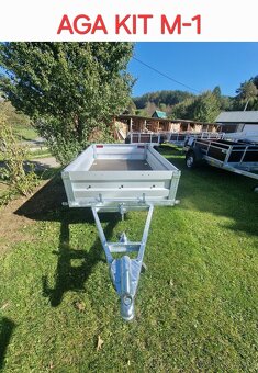 Přívěsný vozik AGA KIT M-1 Sklopný D-202,Š-123 - 4