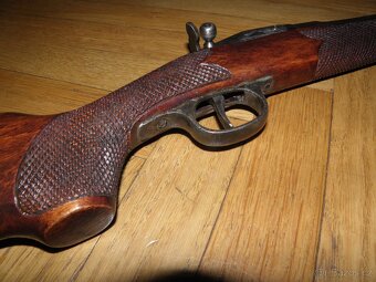 Historická flobertka 9mm - výrobce Emil Eggerth z Písku - 4