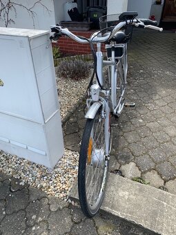 Prodám el. městské kolo, pánské, 4freetime, motor 250W - 4