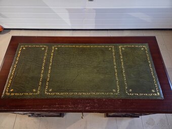 Starožitný anglický psací stůl - 4