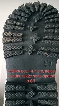 Podzimní/jarní boty 23 - 4