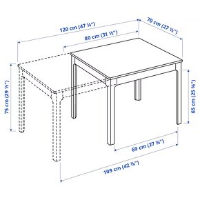 Jídelní stůl IKEA Ekedalen - 4