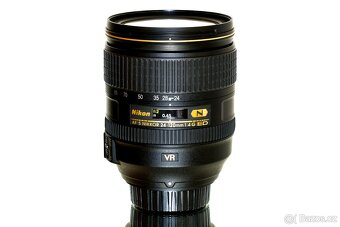 Nikon AF-S 24-120 mm f/4 ED VR Bez známek POUŽÍVÁNÍ - 4