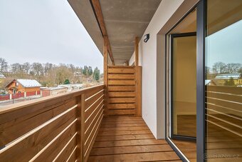 Pronájem novostavby bytu 1+kk s balkonem v Trutnově - 4