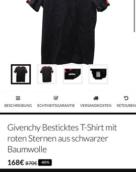 Tričko Givenchy Star - 4
