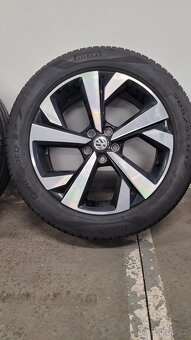Litá kola Škoda, Volkswagen, Seat 205/55 R17, 5x100 vc. Pneu - 4