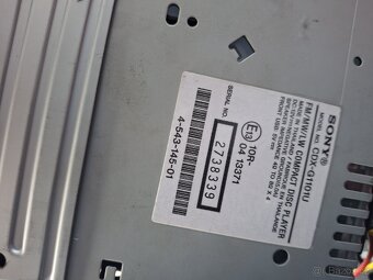 Autorádio SONY CDX-G1101U - 4