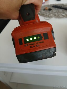 Aku vrtací kladivo Hilti - 4