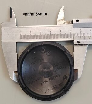 Středové originál krytky kol VW 60 mm - 4