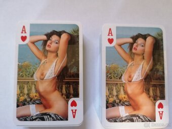 Canastové hrací karty-GIRLS-(erotické) 108listů.NOVÉ - 4
