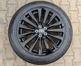 Alu kola originál Toyota Highlander 5x114,3 R20 KRÁSNÁ SADA - 4