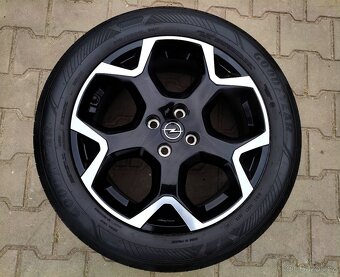 Alu kola originál Opel Mokka 4x108 R18 KRÁSNÁ SADA - 4