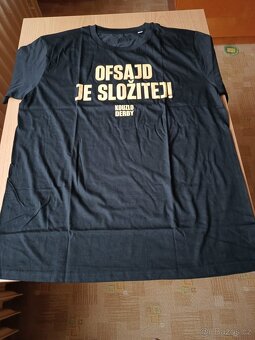 Nová sada triko vel. L , kšiltovka, podtácek a náramek - 4