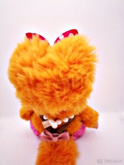 💖Mončičák monchichi, monchhichi vzácné Nyamy kotě FUCHSI - 4