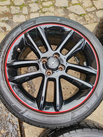 Letní sada Opel Adam Corsa 4x100 r17 Dunlop 215/45/17 - 4