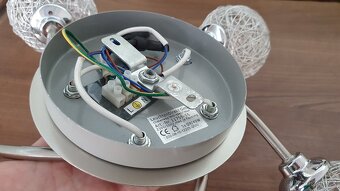 Stropní světlo + 2x lampičky - 4