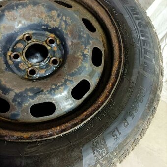 15" plechová kola – 5x100 – ŠKODA (VW, SEAT, AUDI) - 4