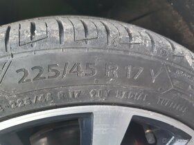 ALU disky + letní pneu 17" - 4