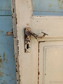 Dveře, staré, retro, vintage - 4