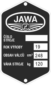 štítky Jawa - 4