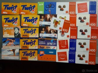 Staré dobíjecí katy Oskarta Paegas T-obile Twist 178+ kusů - 4