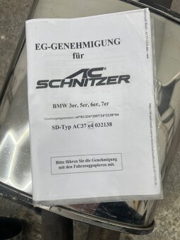 Prodám sportovní výfuk AC Schnitzer AC37 - 4