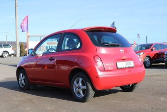 Nissan Micra 1,2i 48KW, KLIMA, STK 12/2026, r.v. 2010 - 4