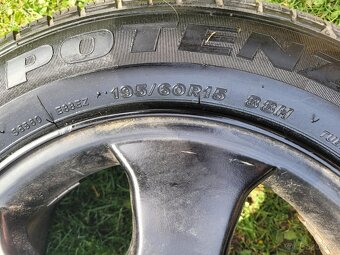 Kola OPEL Kadett, Astra, Vectra pneu Bridgestone 195/60 R15 - 4