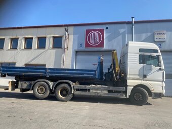 MAN nosič kontenerů + ruka, jeřáb, HNJ EFER - 4