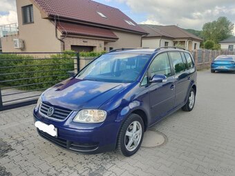 VW Touran,1.9tdi,77kw,r.v2004,najeto239xxxkm,stk platná - 4