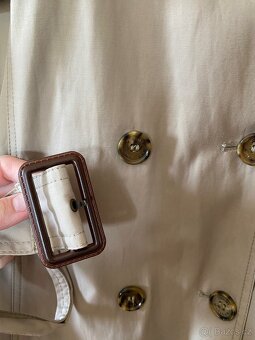 Tommy Hilfiger dámský béžový trenchcoat XL-XXL - 4