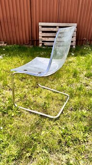 Chromovaná židle Ikea Tobias - 4