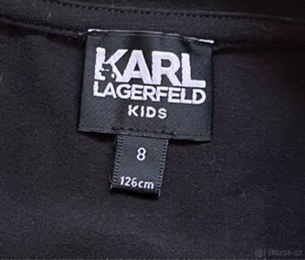 Krásné holčičí tričko Karl Lagerfeld vel.128 - 4