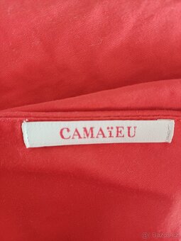 Červené šaty Camaieu vel. 38 - 4