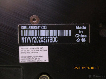 ASUS DUAL AMD RX-6600XT /8GB - 4