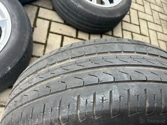 4x alu disky BMW 5x120 R16, letní pneu - 4