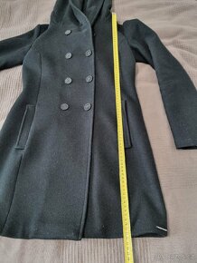 Dámský černý kabát S. Oliver, vel. S - 4
