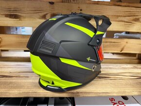 Enduro helma LS2 MX436 PIONEER EVO ROUTER BLACK H-V YELLOW - 4