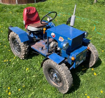 Malotraktor domácí výroby + valnik. - 4