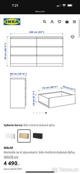 Komoda MALM Ikea - 4