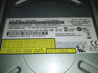 SONY DVD-RW OPTIARC SATA AD-7290H - 4
