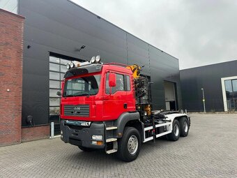 MAN TGA 33.410 6x6 / Ruka Effer / Nosič kontejnerů - 4