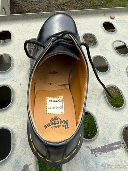 Dr. martens - 3 dírkové s ocelovou špičkou - 4