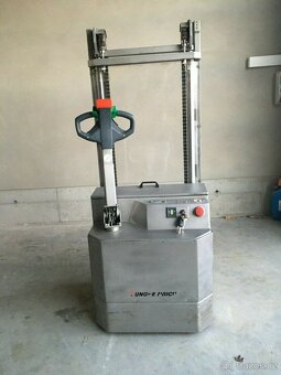 Nerezový pěší zakladač Elektrický zakladač Vysokozdvižný - 4