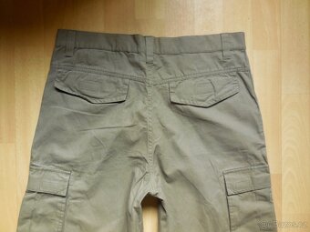 pánské Watsons sv.hnědé kalhoty kapsáče rovné, ba 36/32 M-L - 4