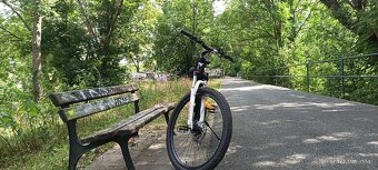 Olpran Electron Full Disc ALU 27,5" v černobílém provedení - 4