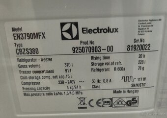 Lednice Electrolux EN3790MFX - Nerez - 4