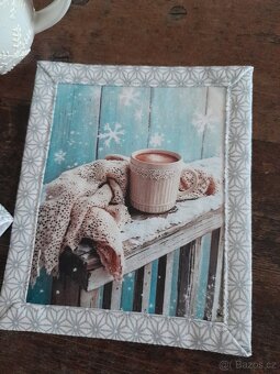 Nastavitelný obal na knihu.....kakao na zahřátí - 4