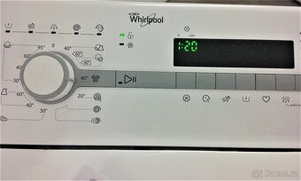 WHIRLPOOL tř. A+++ 6-Smysl, 5,5 kg, 1000 ot, - JAKO NOVÁ - - 4
