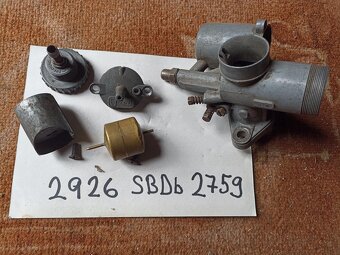 Karburátory Jawa-Čz 175/450,470 - 250/455,623 - 4